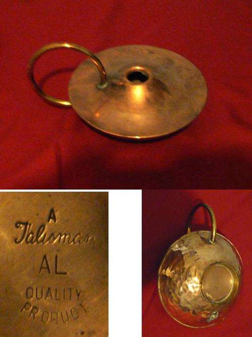 A TALISMAN AL "CANDLESTICK HOLDER" - SOLD AS FOUND- READ DESC, SEE PICs  - POSTAGE R65