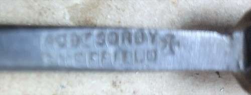 ROBT SORBY, MARPLES & ANOTHER CHISEL -  Please C Pics N Description