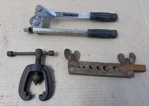 Vintage Tube Flaring and bending Tools- see pictures