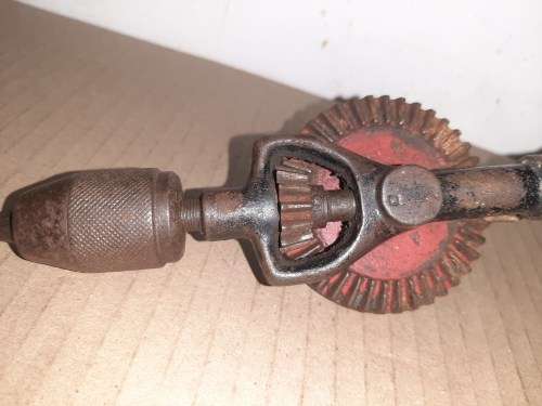 Vintage Egg Beater Hand Drill 23cm as per pictures- See Pics, they part of the desc