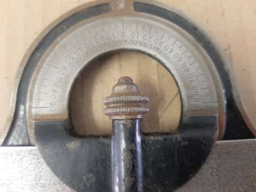 VINTAGE L.S. Starrett Combination Ruler with Compass - Pleas - Please See Picture, they part of Desc