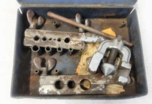VINTAGE TUBING TOOL KIT - ORIGINAL BOX  - please check pics and Desc