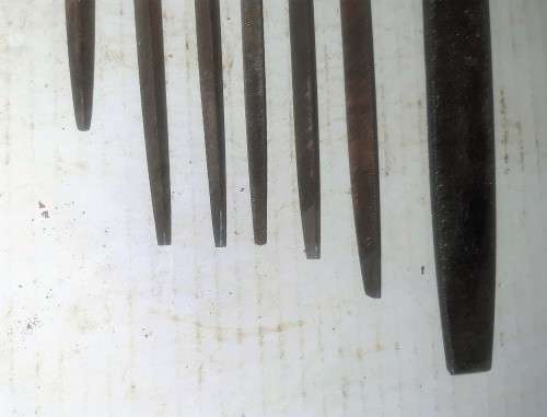 7 METAL FILES - please check pics and Desc
