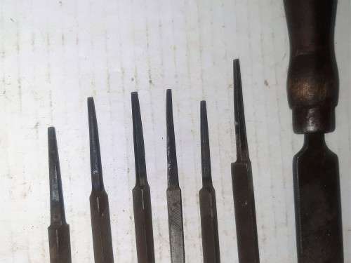 7 METAL FILES - please check pics and Desc