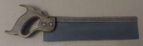 VINTAGE JACKSON CANADA 30mm WARRANTED SUPERIOR TENON/BACKSAW - Please C Pics N Description