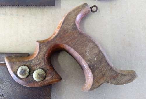 SANDVIK MITRE & VINTAGE TENON SAWS -  Please C Pics N Description