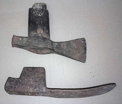 VINTAGE CARPENTERS ADZE & CHOPPER -  Please C Pics N Description