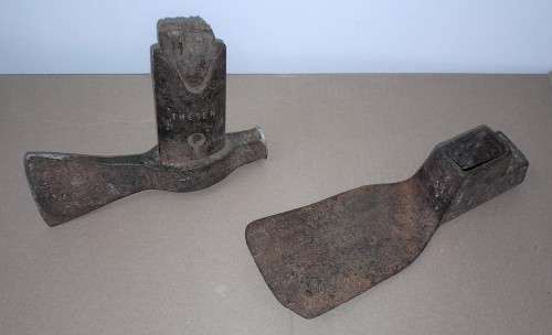 VINTAGE CARPENTERS ADZE & CHOPPER -  Please C Pics N Description
