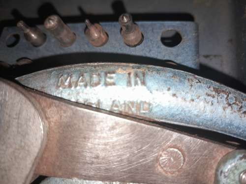 VINTAGE WHITNEY METALS TOOLS Co PUNCH No5- Please C Pics