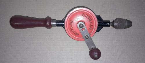 VINTAGE STANLEY EGGBEATER BRACE DRILL -  SEE PICTURES