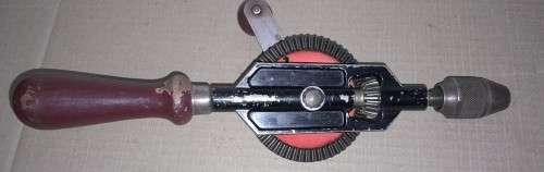 VINTAGE STANLEY EGGBEATER BRACE DRILL -  SEE PICTURES