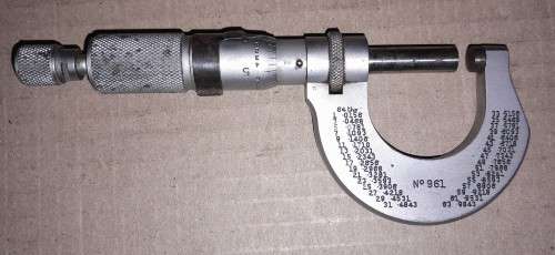 ENGINEERS MOORE & WRIGHT POCKET MICROMETER -  SEE PICTURES