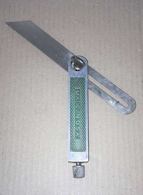 VINTAGE STANLEY No 18TB SLIDING BEVEL SQUARE -  USA - SEE PICTURES