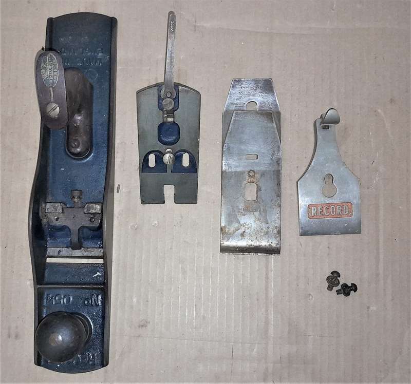 VINTAGE RECORD No 5 1/2  HAND PLANE (1945-1952 Ref. lateral lever)  - PLEASE SEE PICTURES