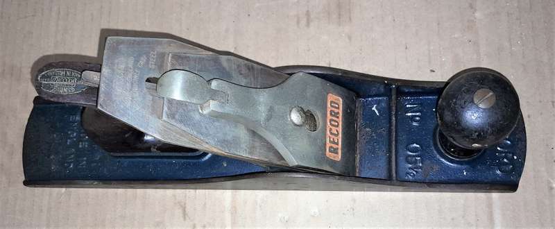 VINTAGE RECORD No 5 1/2  HAND PLANE (1945-1952 Ref. lateral lever)  - PLEASE SEE PICTURES
