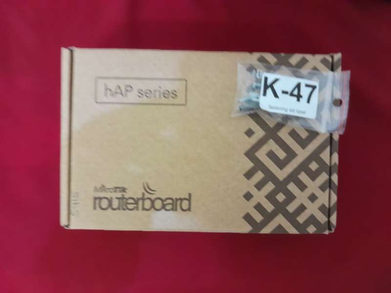 Microtik hAP Series Router - used with original packaging & documentation - as reflected in Pictures