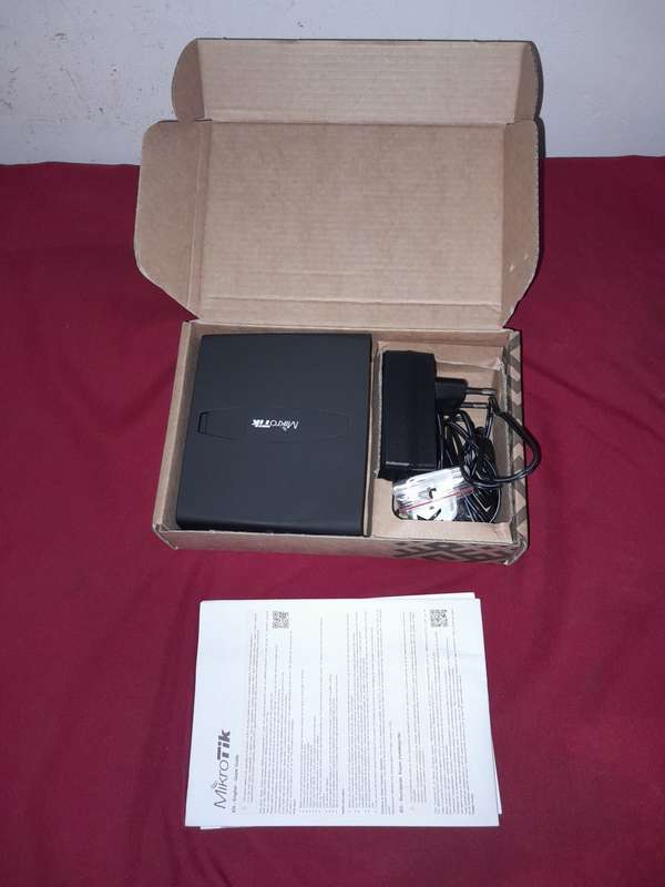 Microtik hAP Series Router - used with original packaging & documentation - as reflected in Pictures