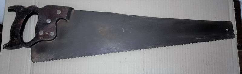 Vintage Disston Saw 60cm blade - Canada  - as per pictures