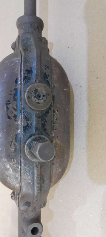Vintage 2 speed Breast Drill - missing handle