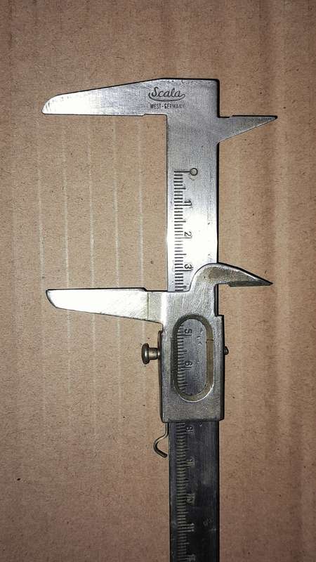 Vintage Scala German Veneer Caliper