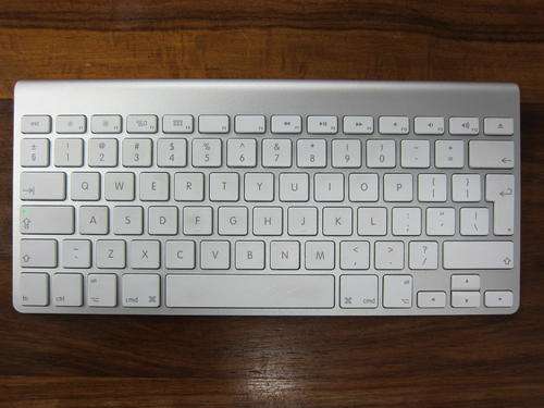 Apple wireless keyboard.