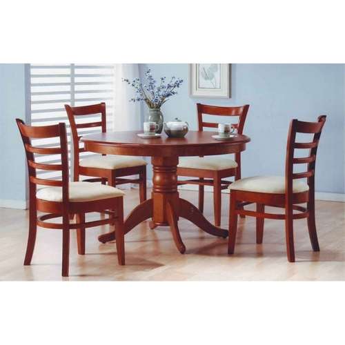 Dining Suite / Dinette Set (5 piece) dark brown colour