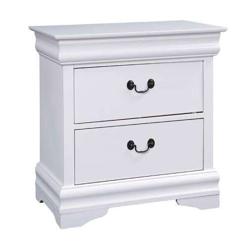 Bed side pedestals (dark / white)