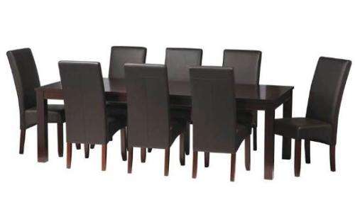 Dinette set / Dining Suite  ( 8 seater ) bonded Leather