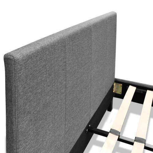 Queen / Double Size Fabric Bed Frame -Grey