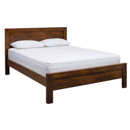 Sleigh Bed on auction -queen size