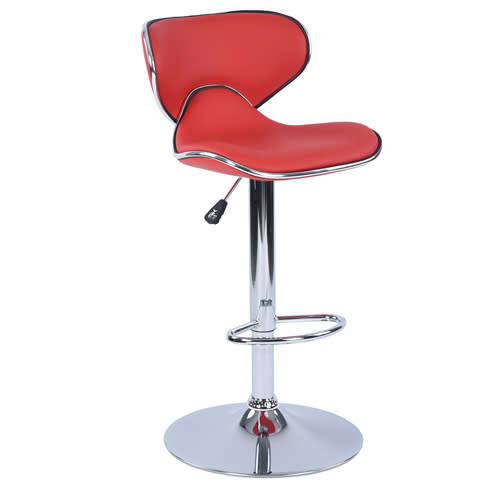 Bar stools - red / black