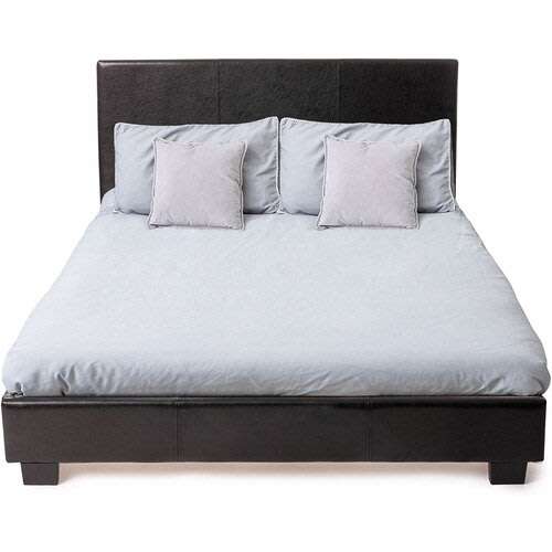Sleigh beds  (double - black colour - stock clearance special)
