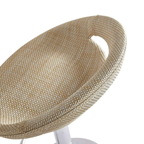 Bamboo Bar  Stools / Kitchen Counter Stools - Pack of 2 - Beige Colour