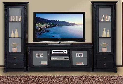 Plasma stand with side Towers (3 Piece)