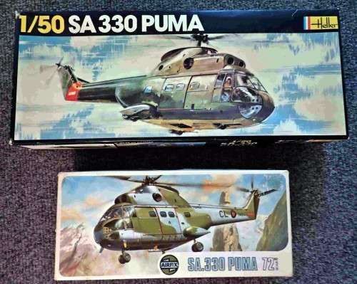Puma Helicopter model set