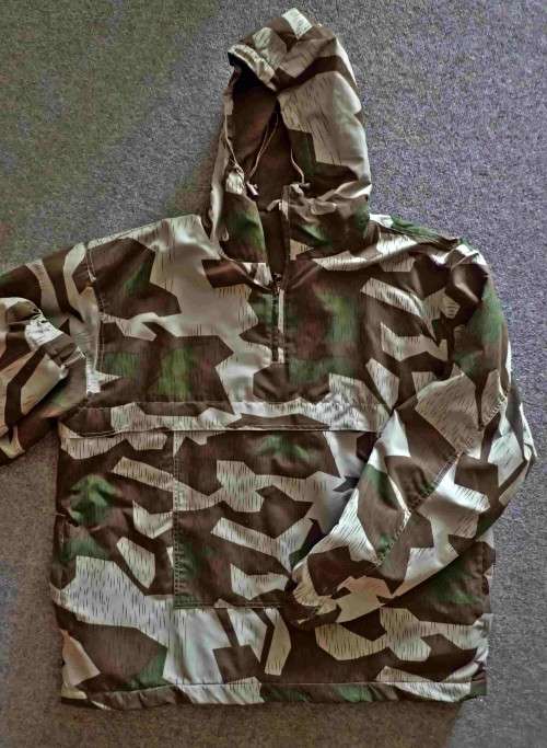Reproduction German WW2 splinter pattern camouflage parka
