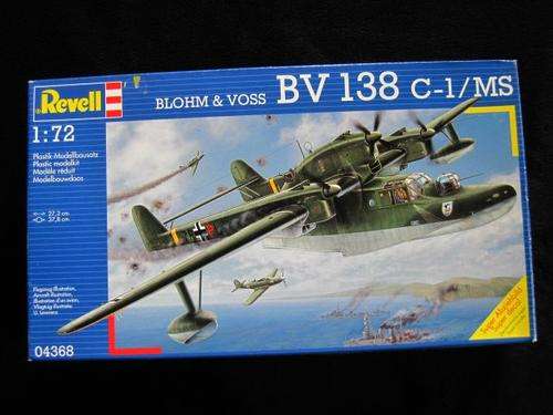 Revell 1/72 Blohm & Voss BV 138 flying boat model kit - RARE!