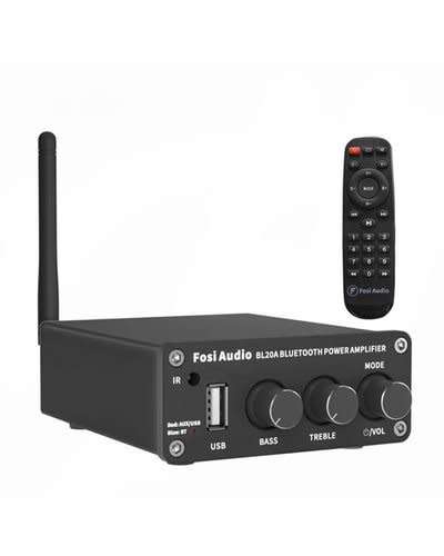 FOSI Audio BL20A Bluetooth Mini HiFi Sound Power Amplifier (100W)(BT 5.0)