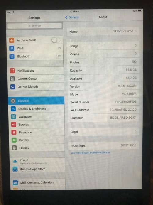 APPLE IPAD MINI | 64GB | WiFi Only | BLACK | GENUINE APPLE 10/10 *** IPAD MINI ***