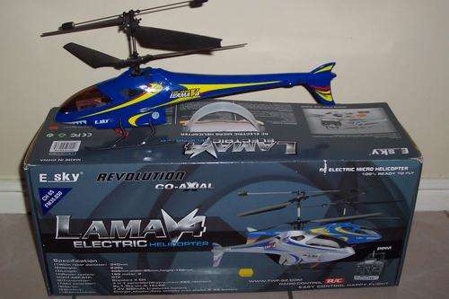 LAMAV4 ELECTRIC RC HELICOPTER