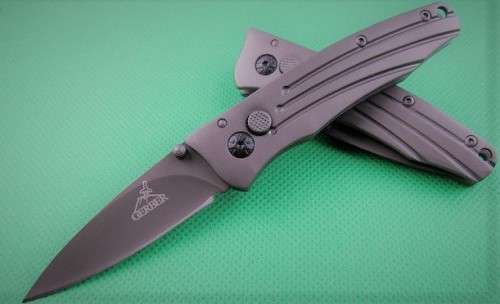 *LOW START *GERBER X26 FOLDING KNIFE - Aluminium Handle