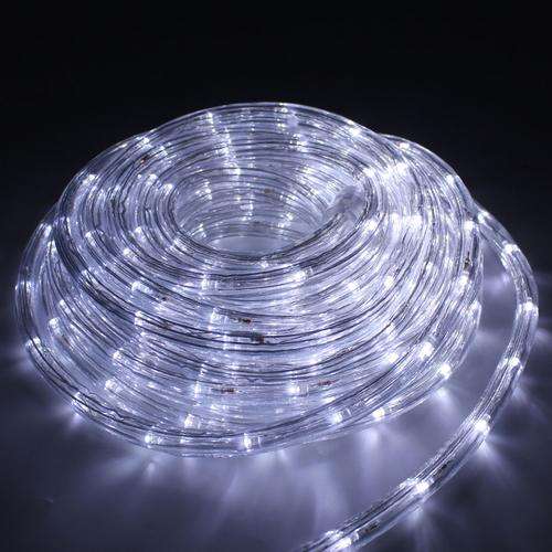 10M LED ROPE LIGHT WHITE IN COLOUR*IDEAL FOR FUNCTIONS OR CHRISTMAS DECOR*