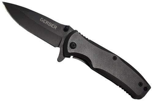 GERBER FOLDING KNIFE WITH BELT CLIP