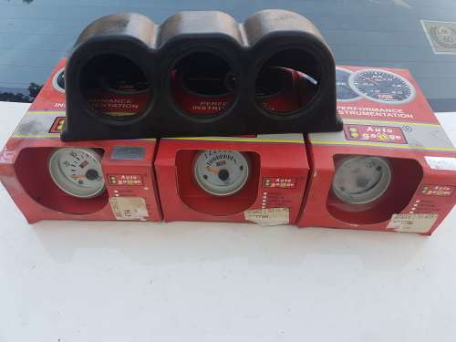 Autogauge performance vehicle monitoring Gauges - Set