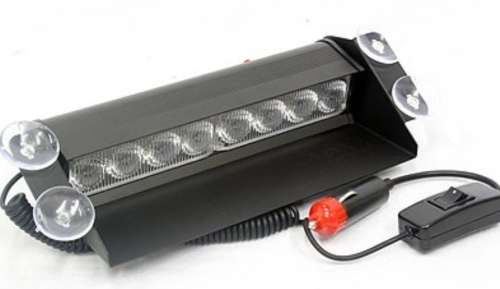 WHITE LED DASHBOARD STROBE