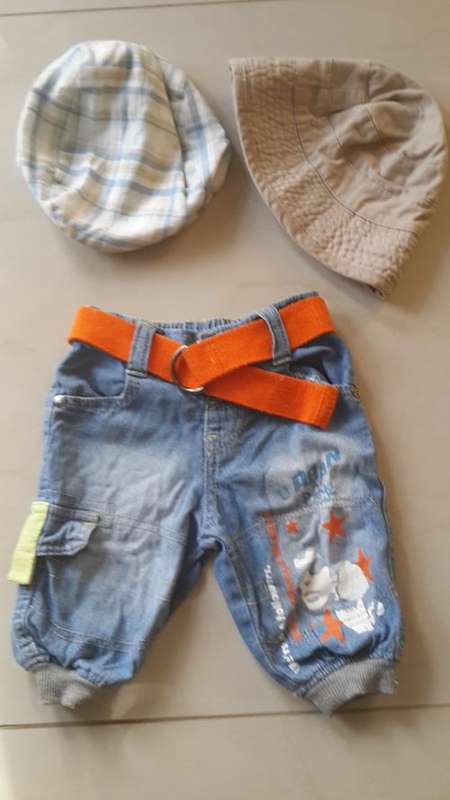 baby boy jeans and hats