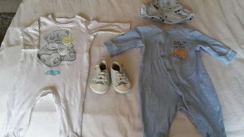 Mixed lot of baby boy items