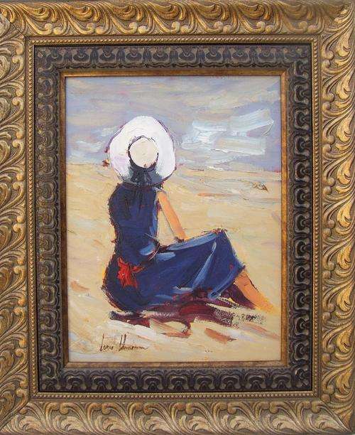 CORNE WEIDEMAN one of S.A new Masters "Girl in blue dress"