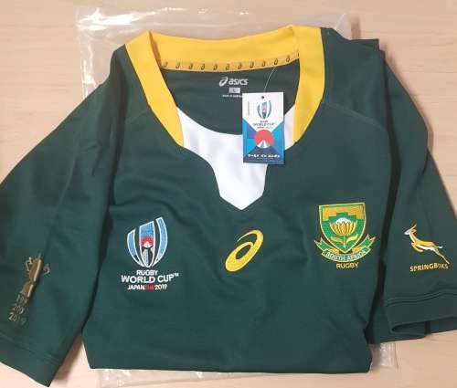 SPRINGBOKS 2019 RWC CHAMPIONSHIP JERSEY SPECIAL EDITION Sz XL