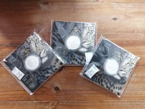 2020 Silver Leopard Coin